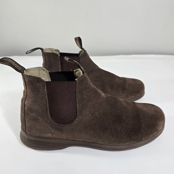 Blundstone Active Series Chelsea Boots Mens 10 AU 11 US Brown Suede Comfort Shoe main image 13